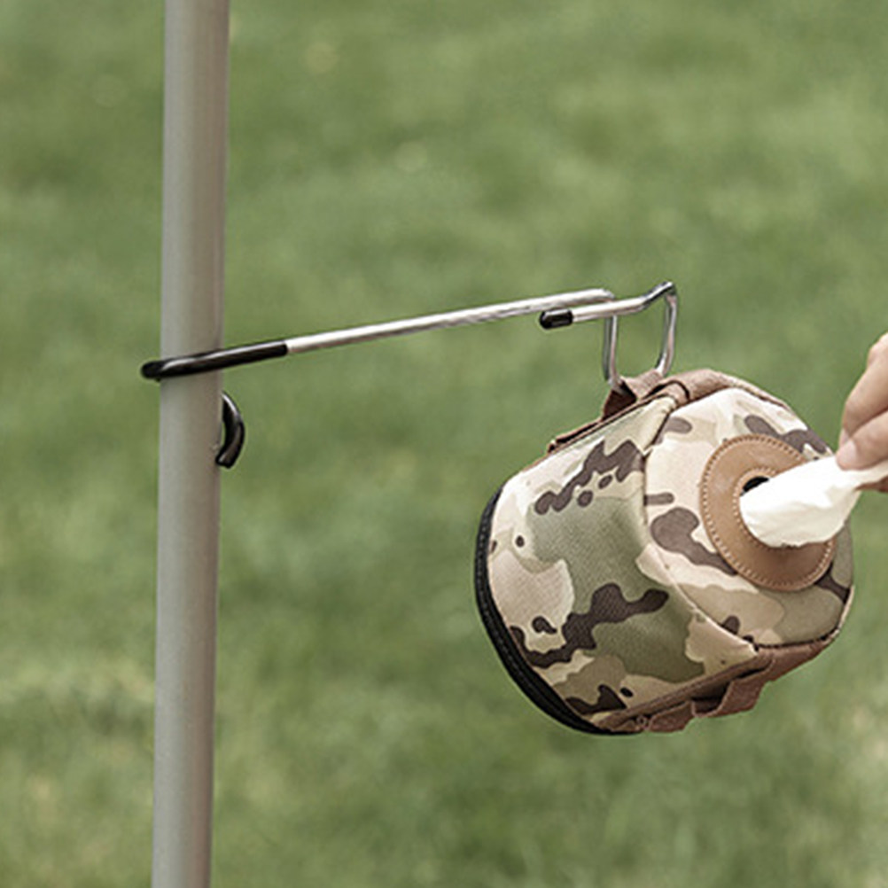 Outdoor Lighting Hooks - ตะขอเกี่ยวไฟกันลื่น 2 ชิ้น สำหรับตั้งแคมป์ เดินป่า ตกปลา