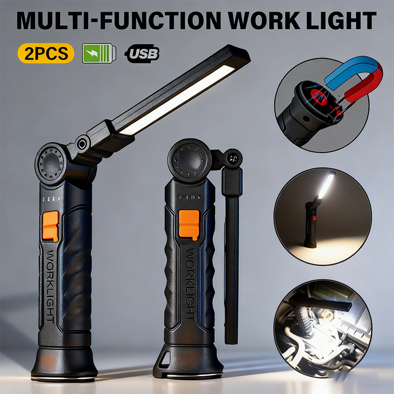 Outdoor Lighting Lowes - ไฟฉาย LED แบบพกพา COB ชาร์จไฟผ่าน USB