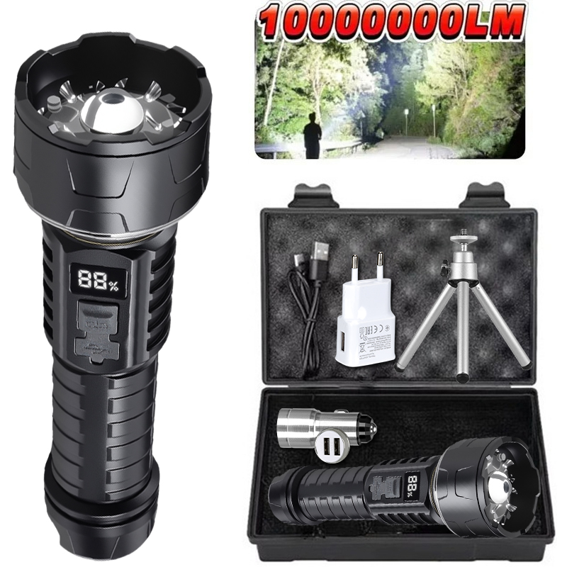 Outdoor Lighting Lowes - ไฟฉาย LED แบบ COB แบบชาร์จไฟได้ 7