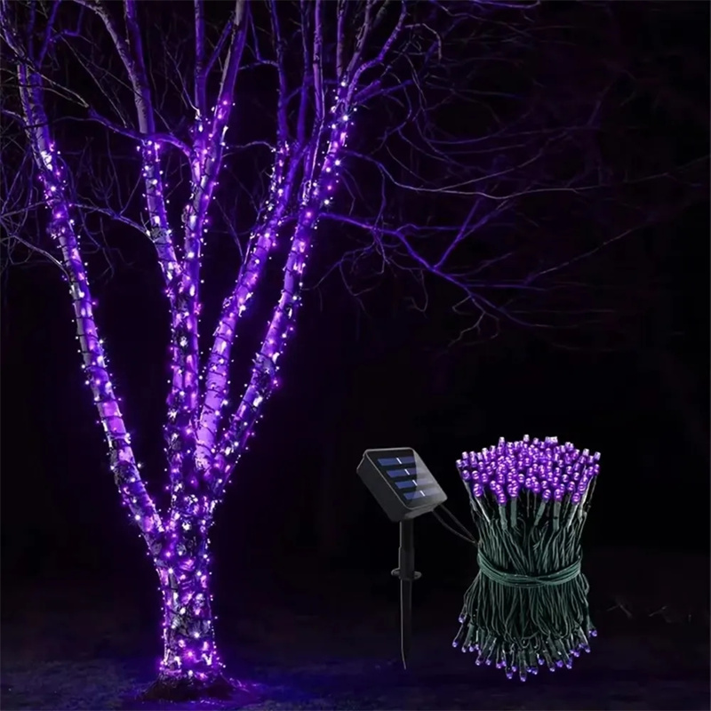 Xmas Outdoor Lighting Decorations - ไฟประดับโซลาร์เซลล์สำหรับตกแต่งสวนกลางแจ้ง กันน้ำ รุ่น 2025 ไฟคริสต์มาส ไฟตกแต่งวันหยุด