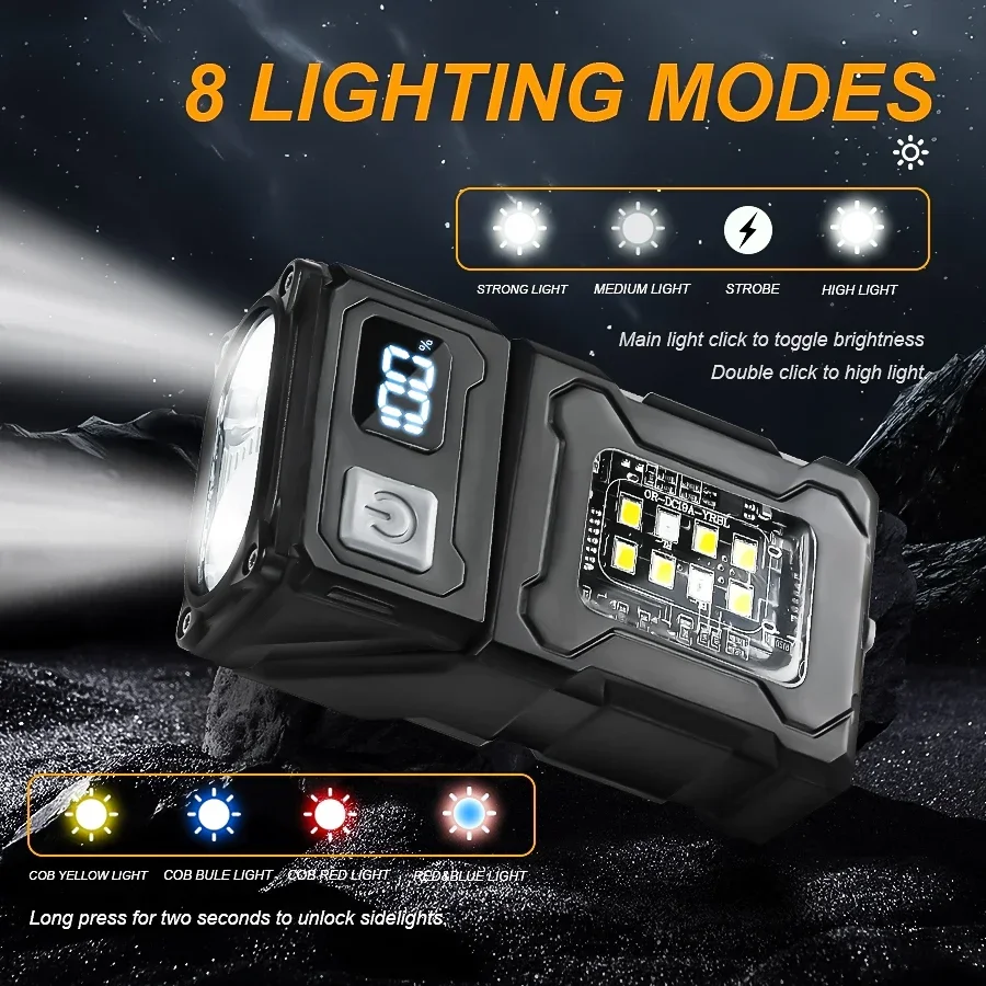 ไฟฉาย LED COB แบบพกพาขนาดเล็กห - Outdoor Lighting Lowes บทวิจารณ์และราคา