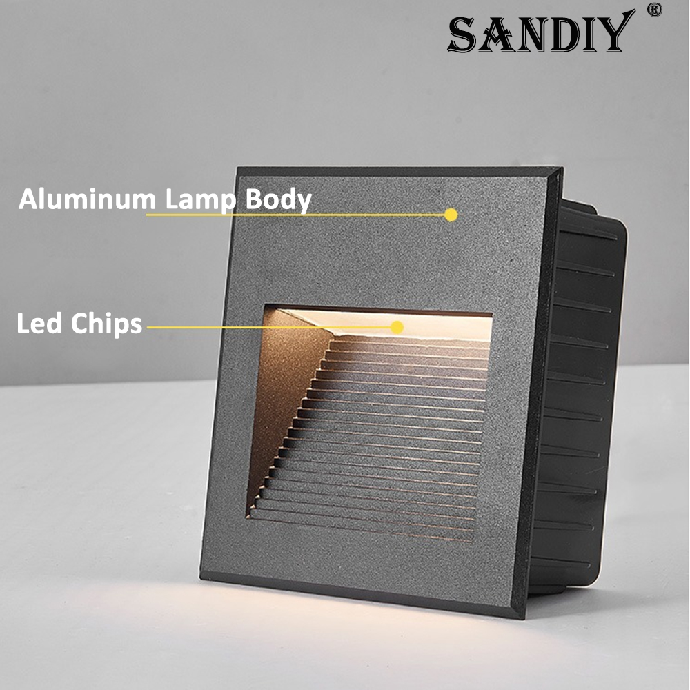 โคมไฟติดผนังภายนอกแบบฝัง SANDI - Outdoor Lighting Up And Down บทวิจารณ์และราคา