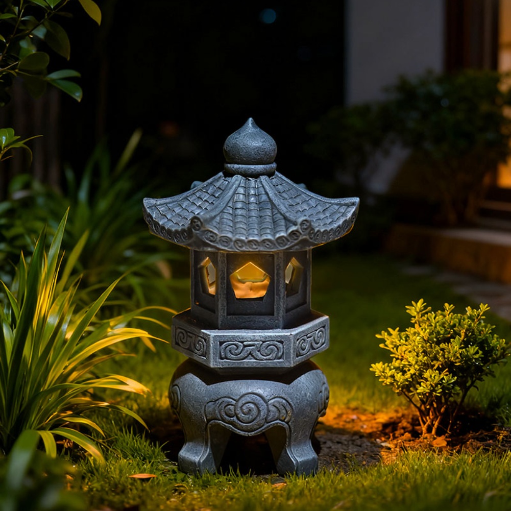 โคมไฟเจดีย์พลังงานแสงอาทิตย์ Z - Outdoor Zen Lighting บทวิจารณ์และราคา