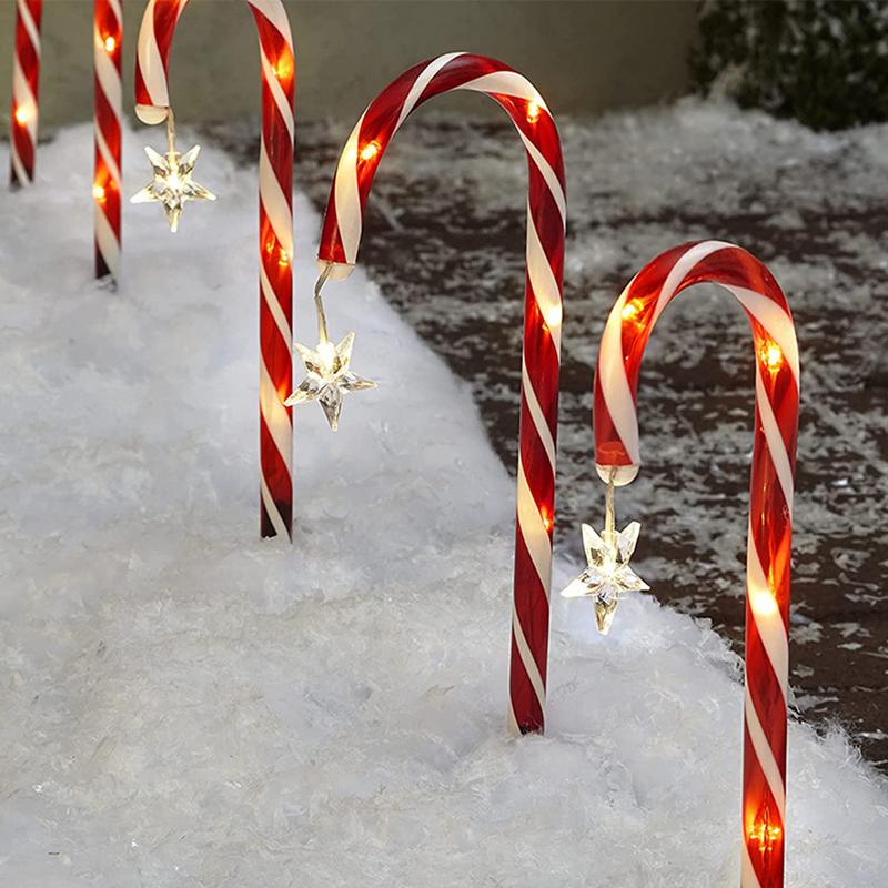 LED พลังงานแสงอาทิตย์ Candy Ca - Xmas Outdoor Lighting Decorations บทวิจารณ์และราคา