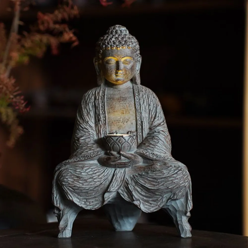 โคมไฟพระพุทธรูปพลังงานแสงอาทิต - Outdoor Zen Lighting บทวิจารณ์และราคา