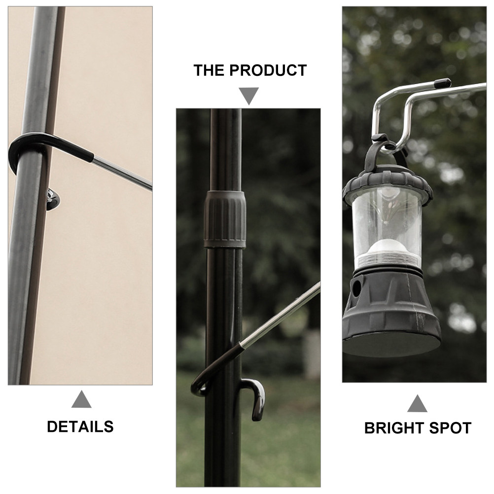 ตะขอเกี่ยวไฟกันลื่น 2 ชิ้น สำห - Outdoor Lighting Hooks บทวิจารณ์และราคา