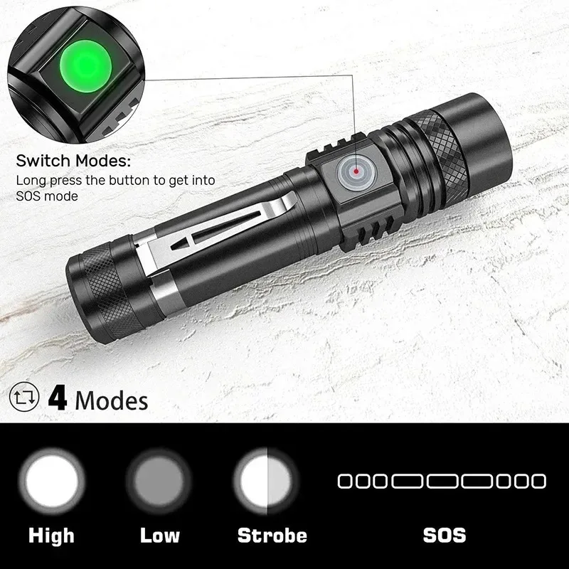 ไฟฉาย LED T6 แบบชาร์จไฟได้, ไฟ - Outdoor Lighting Lowes บทวิจารณ์และราคา