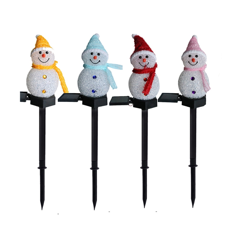 LED Snowman ไฟสวนพลังงานแสงอาท - Xmas Outdoor Lighting Decorations บทวิจารณ์และราคา