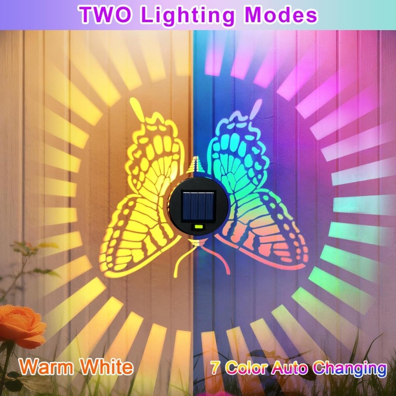 ไฟตกแต่งรูปผีเสื้อพลังงานแสงอา - Deck Step Light บทวิจารณ์และราคา