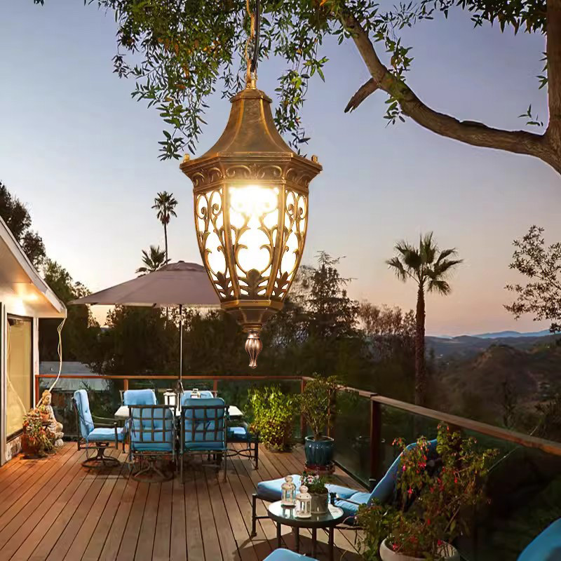 ทางเดินในร่มสไตล์ยุโรปกันน้ําก - Outdoor Lighting Pendant บทวิจารณ์และราคา