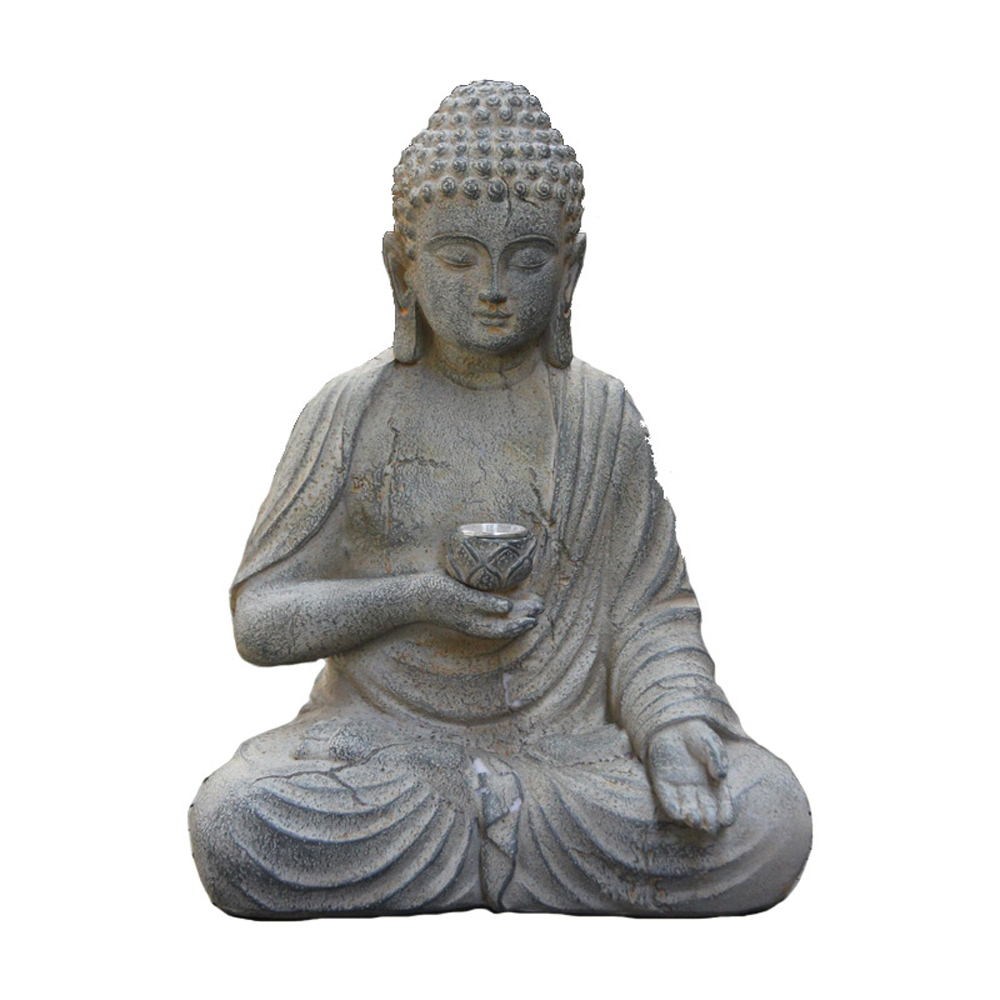 รูปปั้นพระพุทธรูปเรซิ่นพลังงาน - Outdoor Zen Lighting บทวิจารณ์และราคา