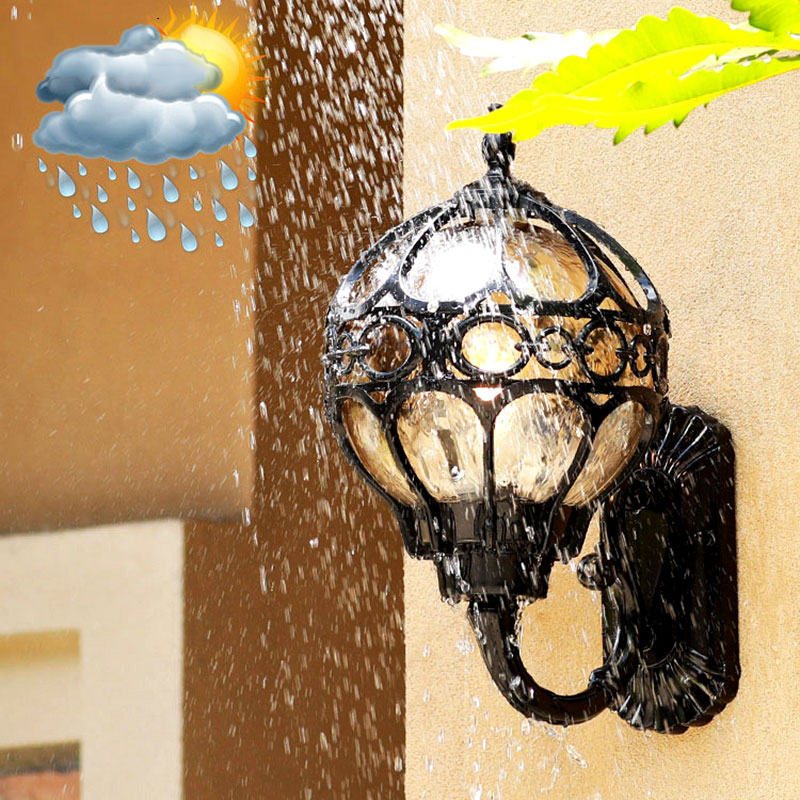 โคมไฟติดผนังกันน้ำกลางแจ้ง โคม - Outdoor Lighting Up And Down บทวิจารณ์และราคา