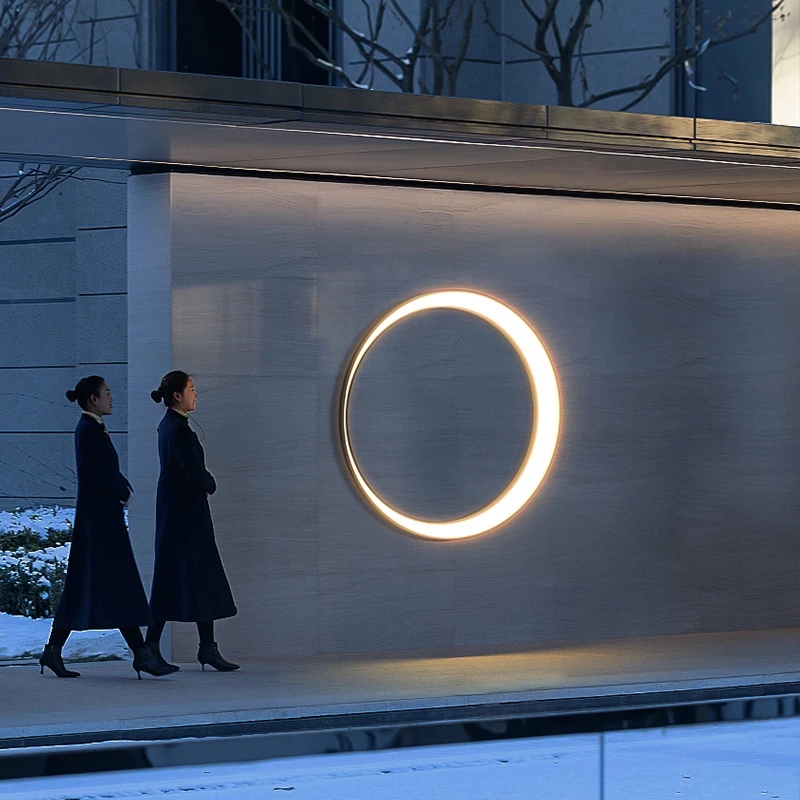 โคมไฟติดผนังกลางแจ้งทรงพระจันท - Outdoor Lighting Up And Down บทวิจารณ์และราคา