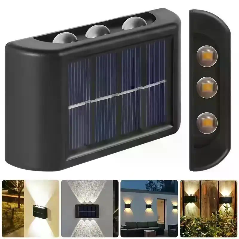โคมไฟติดผนังพลังงานแสงอาทิตย์  - Outdoor Lighting Up And Down บทวิจารณ์และราคา