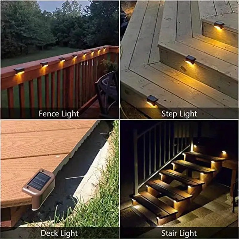ไฟส่องพื้นกลางแจ้งพลังงานแสงอา - Deck Step Light บทวิจารณ์และราคา