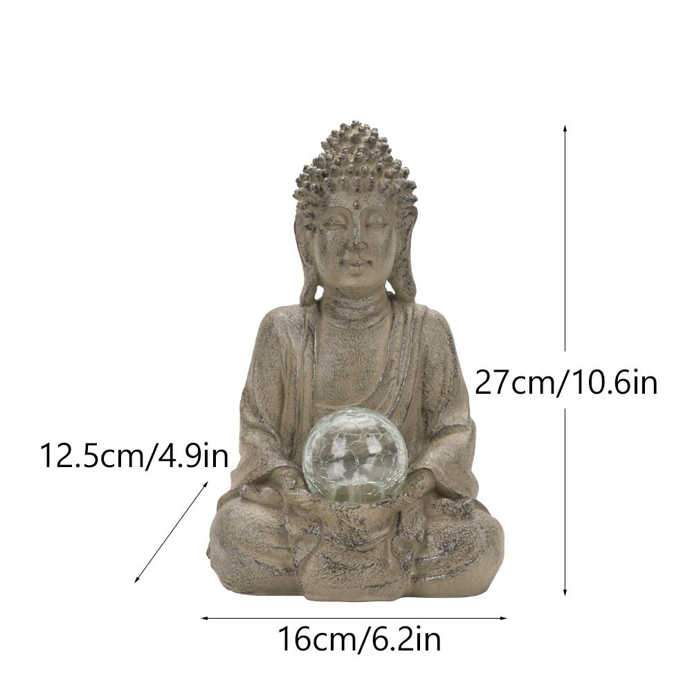 ไวเลด 27.5 ซม. รูปปั้นพระพุทธร - Outdoor Zen Lighting บทวิจารณ์และราคา