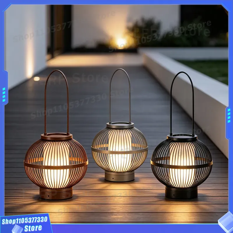โคมไฟสนามหญ้ากันน้ำแบบพกพาสำหร - Outdoor Zen Lighting บทวิจารณ์และราคา