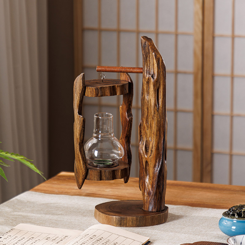 Log WindโคมไฟเชิงเทียนRetroเอเ - Outdoor Zen Lighting บทวิจารณ์และราคา
