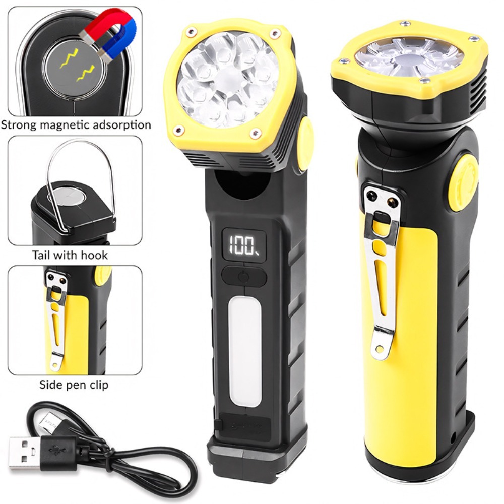 ไฟฉายพกพาอเนกประสงค์แบบใหม่ LE - Outdoor Lighting Hooks บทวิจารณ์และราคา