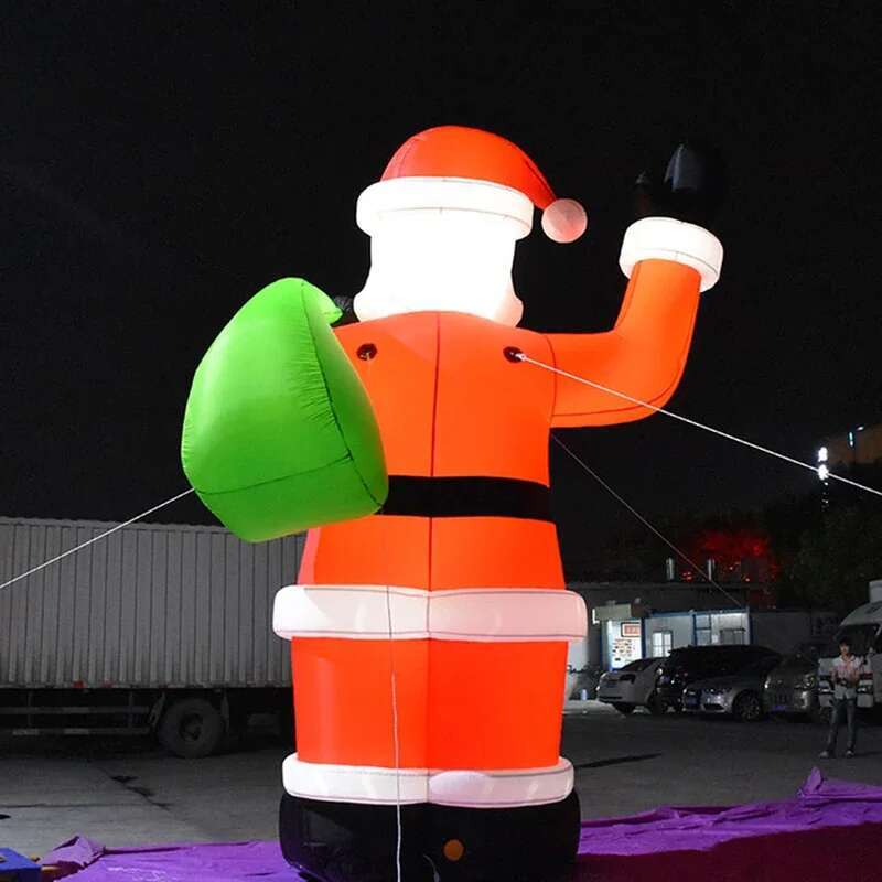 ไฟ LED ยักษ์ Iatable ตกแต่งคริ - Xmas Outdoor Lighting Decorations บทวิจารณ์และราคา