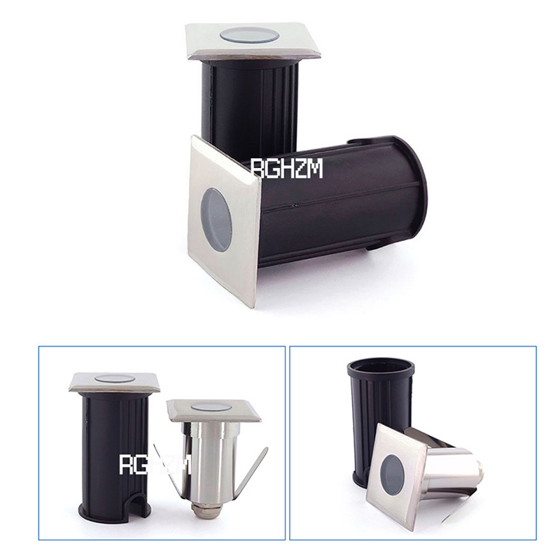 IP67 DC12V กลางแจ้ง1W 3W Garde - Deck Step Light บทวิจารณ์และราคา