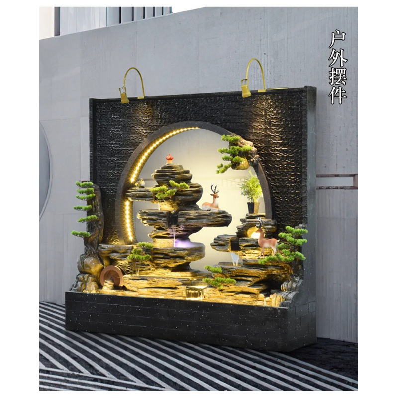 ม่านน้ำตกกลางแจ้งแบบหรูหรา ขนา - Outdoor Zen Lighting บทวิจารณ์และราคา