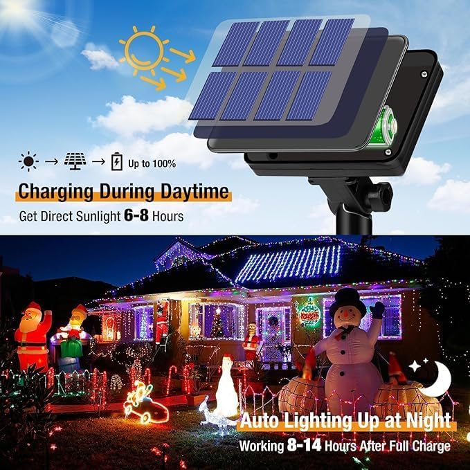 ไฟประดับตกแต่งสวนกลางแจ้งแบบโซ - Xmas Outdoor Lighting Decorations บทวิจารณ์และราคา