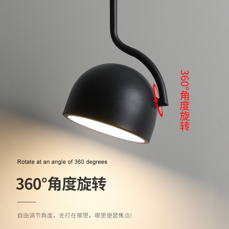 โคมไฟลอฟท์ LED สีดำสีขาวแบบใหม - Outdoor Lighting Pendant บทวิจารณ์และราคา