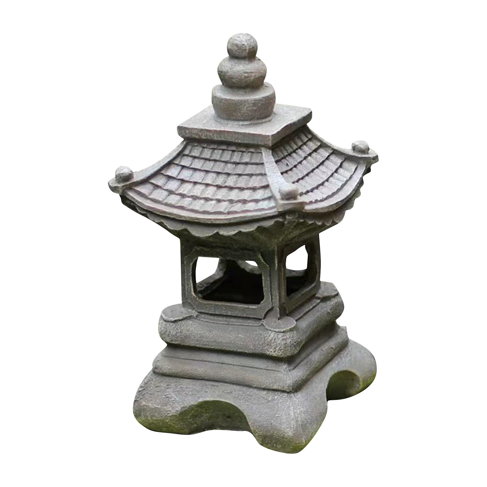 รูปปั้นเจดีย์กลางแจ้งพลังงานแส - Outdoor Zen Lighting บทวิจารณ์และราคา
