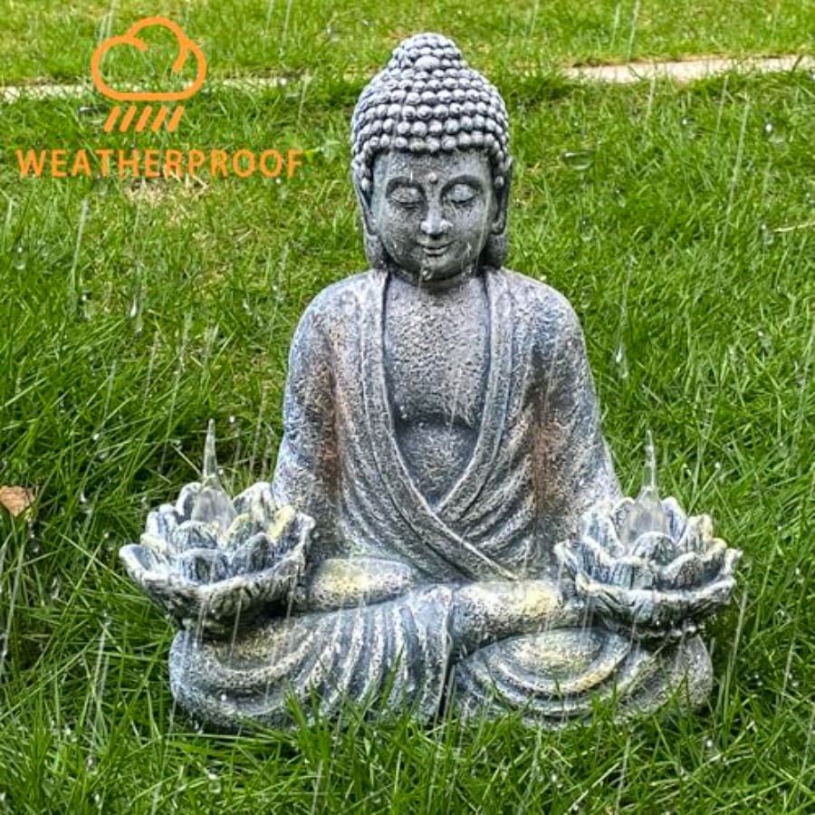 พระพุทธรูปสำหรับตกแต่งบ้านและน - Outdoor Zen Lighting บทวิจารณ์และราคา