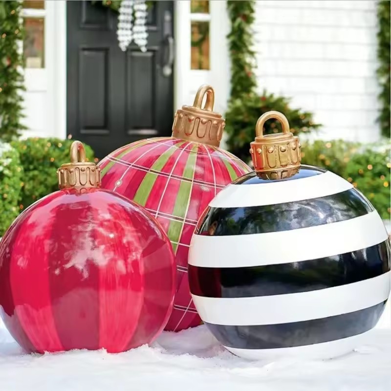 ลูกบอลตกแต่งคริสต์มาสกลางแจ้งข - Xmas Outdoor Lighting Decorations บทวิจารณ์และราคา