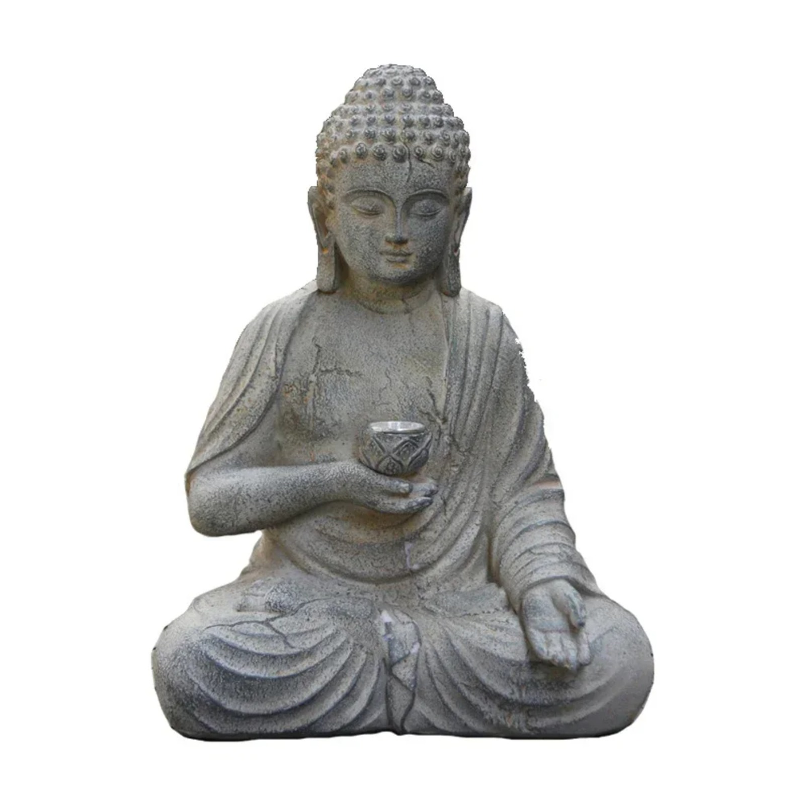 รูปปั้นพระพุทธรูปเรซิ่นสำหรับส - Outdoor Zen Lighting บทวิจารณ์และราคา