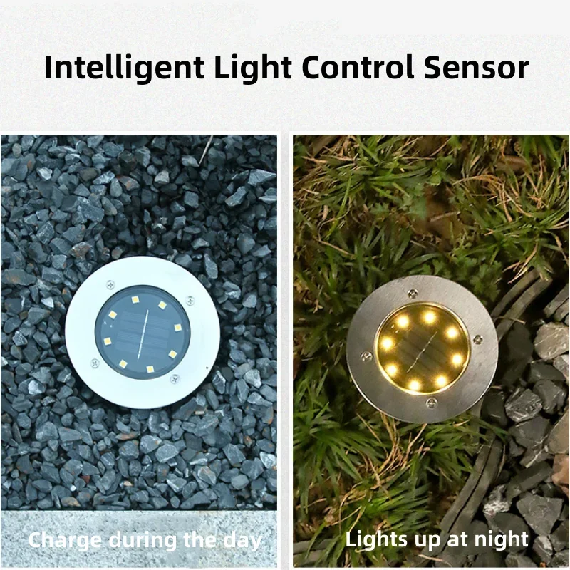 4ชิ้นไฟไฟติดสวนพลังงานแสงอาทิต - Deck Step Light บทวิจารณ์และราคา