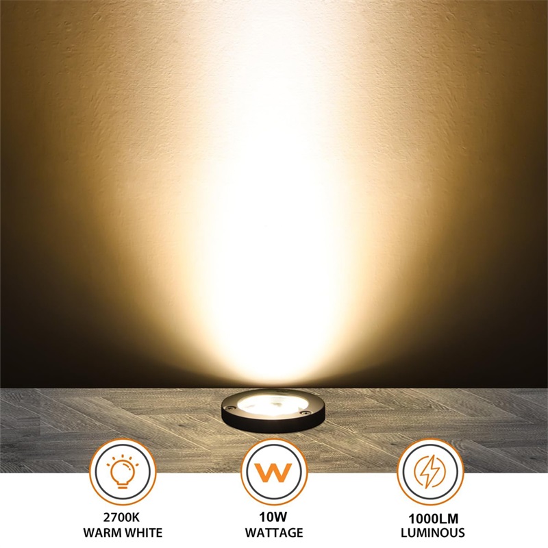 โคมไฟใต้ดินแอลอีดีกลางแจ้ง10W  - Deck Step Light บทวิจารณ์และราคา