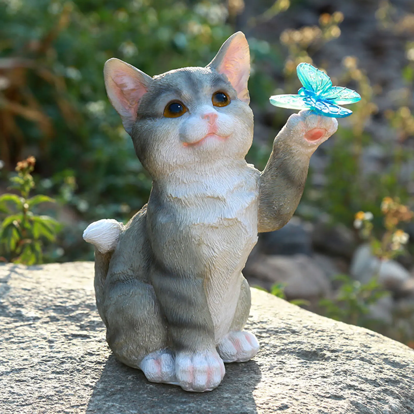 กลางแจ้งแมวประติมากรรมFigurine - Outdoor Lighting Pendant บทวิจารณ์และราคา