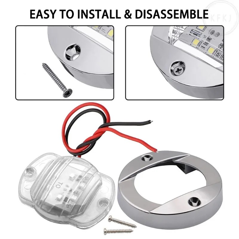 ไฟส่องสว่างสำหรับเรือยอชท์ เรื - Deck Step Light บทวิจารณ์และราคา